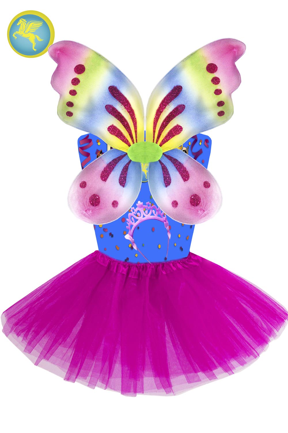 SET FARFALLA FUXIA